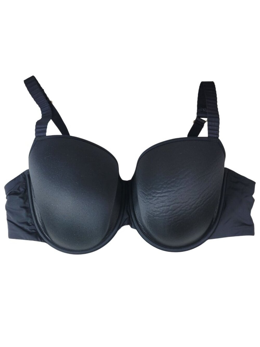 Third Love 24/7 Classic T Shirt Bra Black 42D Underwire Seamless Full Coverage